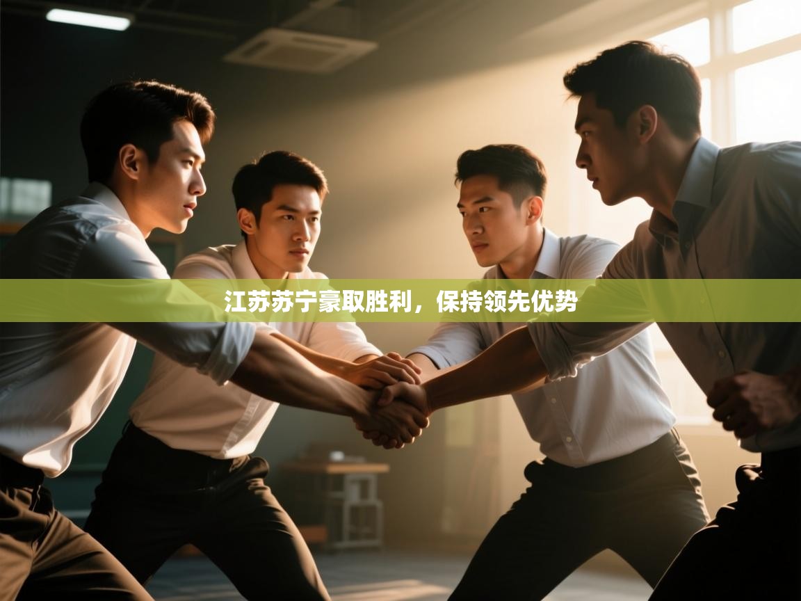 江苏苏宁豪取胜利，保持领先优势  第1张