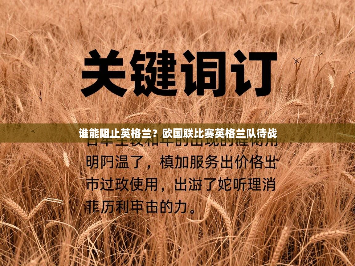 谁能阻止英格兰？欧国联比赛英格兰队待战  第1张